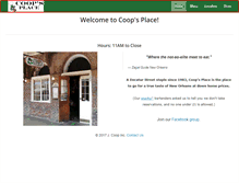 Tablet Screenshot of coopsplace.net